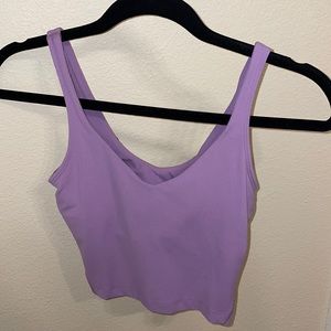 Wisteria Purple align tank size 4
